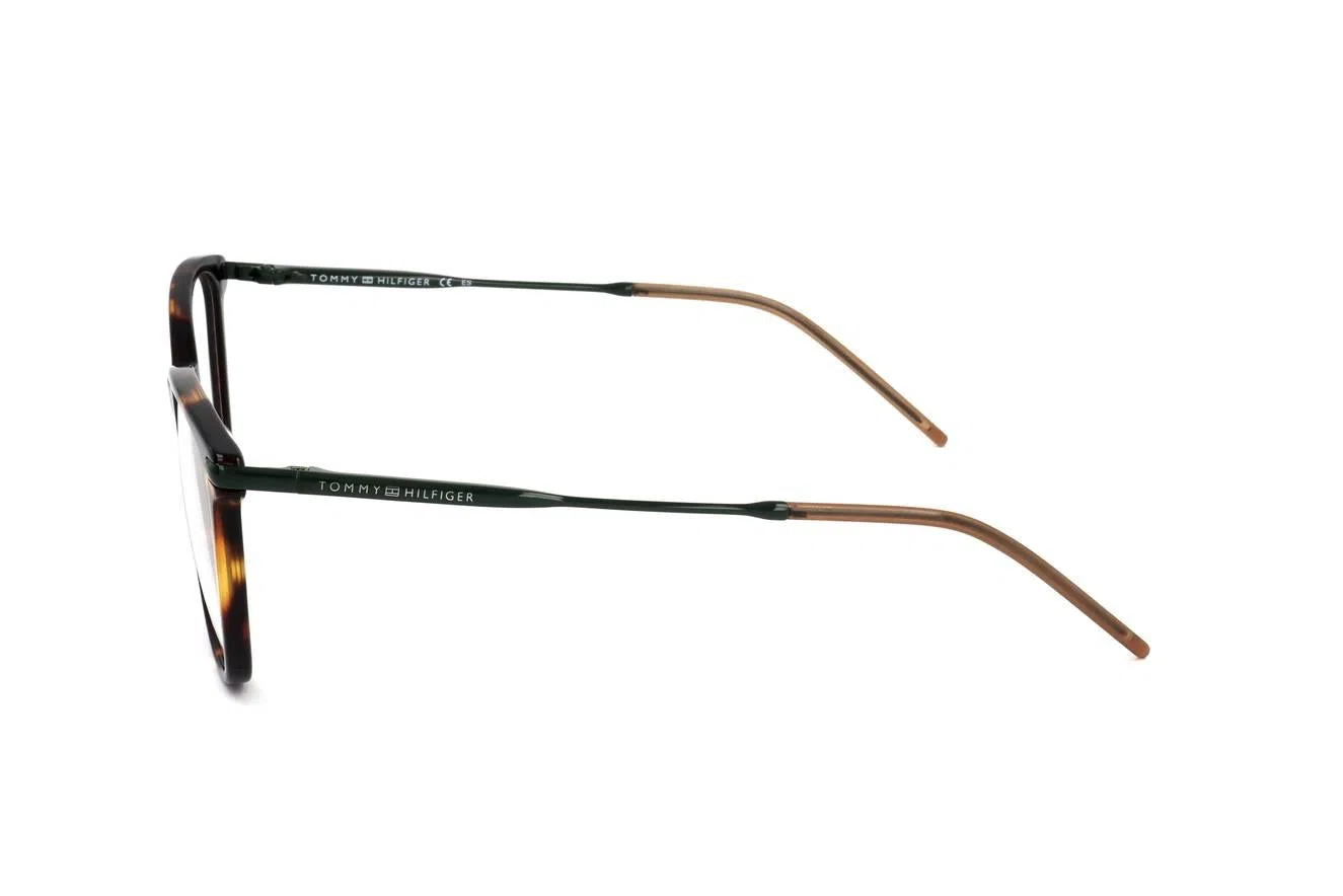 Tommy Hilfiger Th1708 Eyeglasses - HAVANA GREEN - view 4